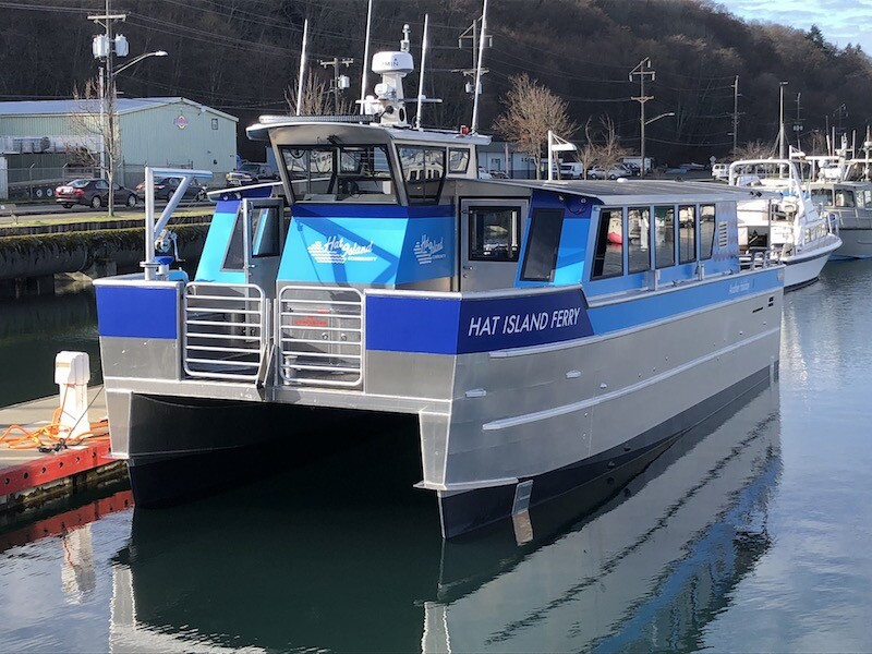Brix Marine delivers new Hat Island passenger ferry | WorkBoat